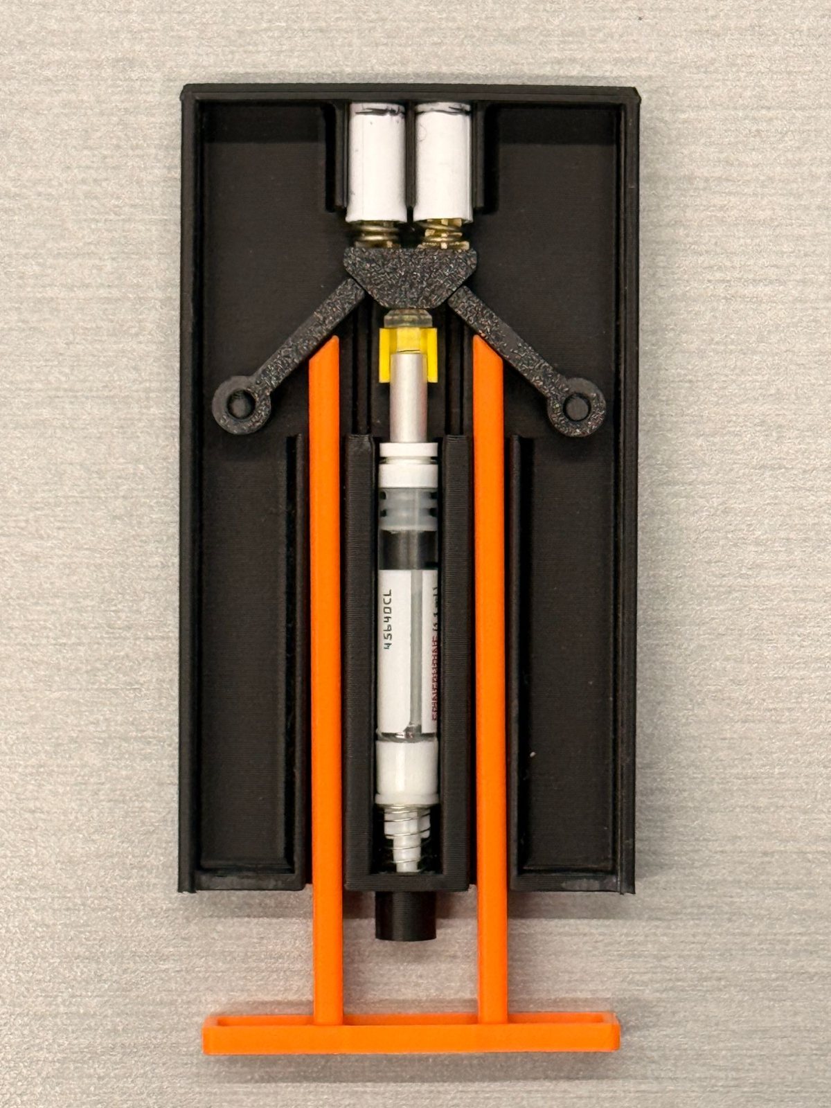 Macro detail photograph of a precision-engineered device